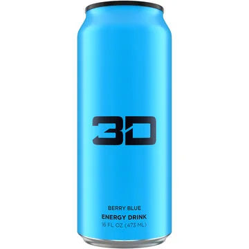 3D Energy Berry Blue