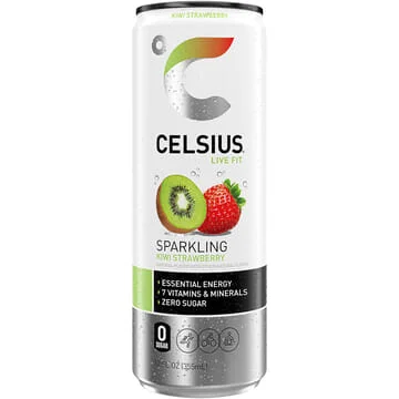 CELSIUS Sparkling Kiwi Strawberry