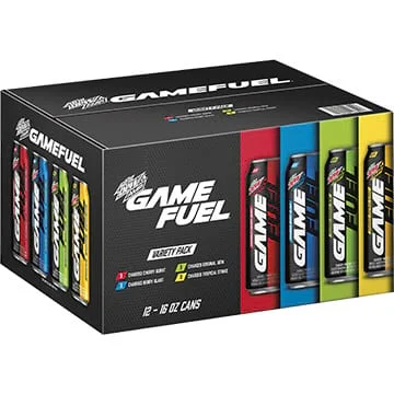 Mountain Dew AMP Game Fuel Charged Variety Pack