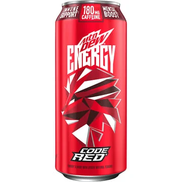 Mountain Dew Energy Code Red