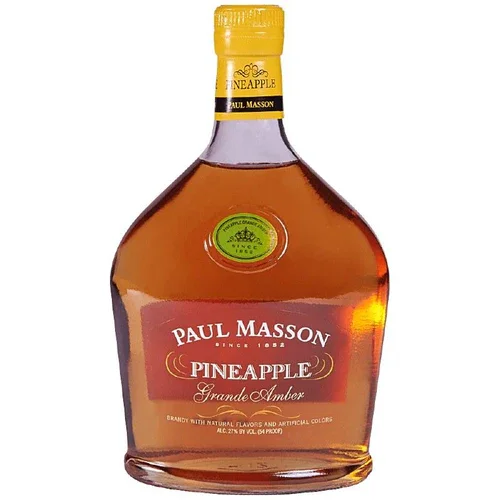 Paul Masson Brandy Grande Amber Pineapple