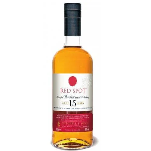 Red Spot Single Pot Still Rish Whiskey Aged 15 Years